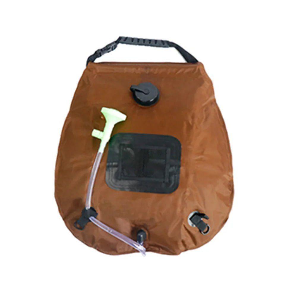 20L Water Bag Outdoor Camping Hiking Solar Shower Bag Heating Camping Shower Climbing Water Bag Hose Switchable Shower Head - Steam Soothe