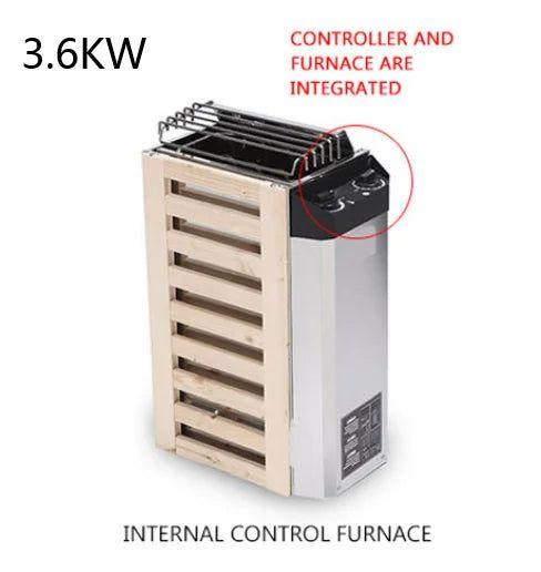 3.6kw Sauna Heater Sauna Steam Generator Home Use Heating Furnace Spa Room Dry steaming Equipment with External sauna control - Steam Soothe