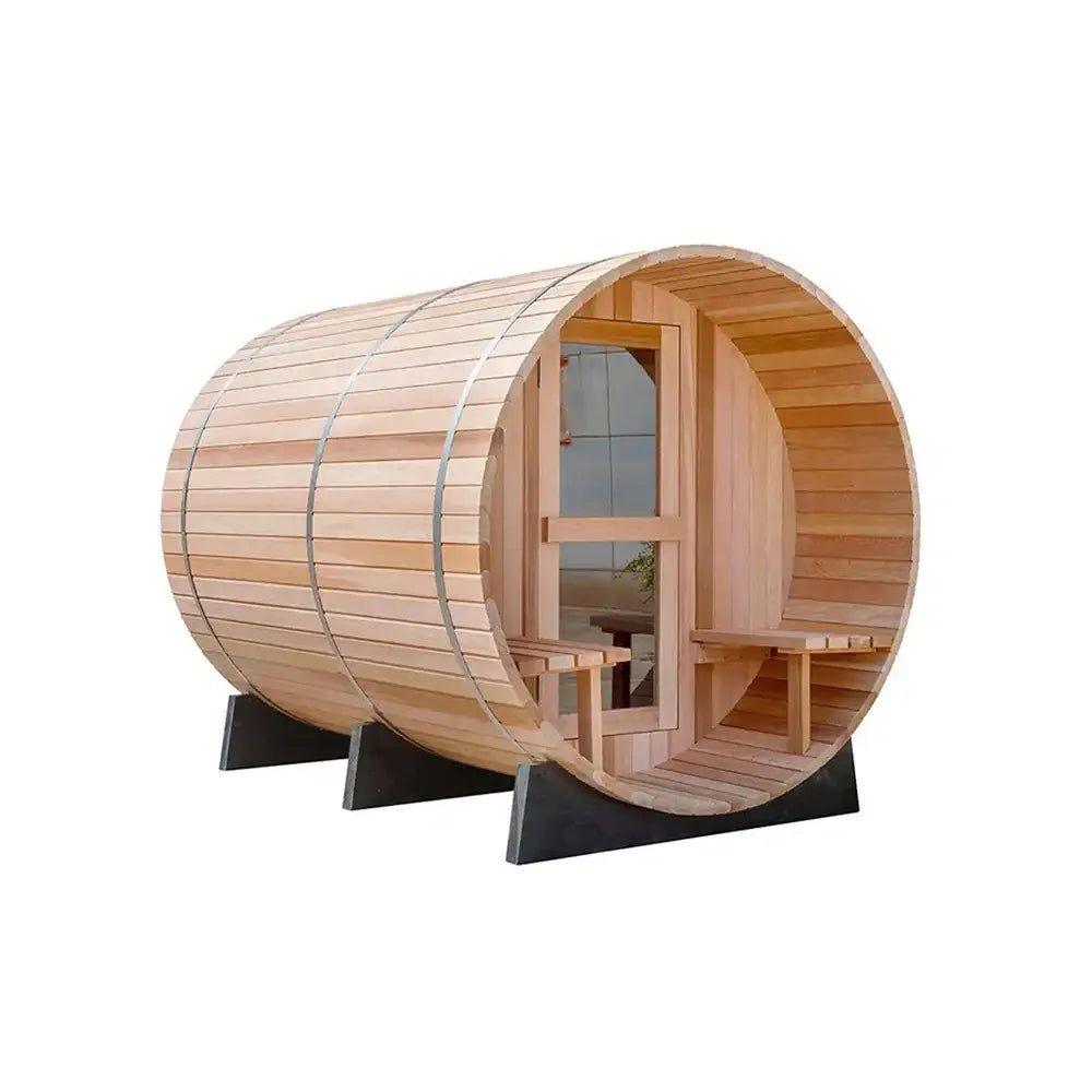 4 person Philippines Finnish wood drove outdoor sauna room - Steam Soothe