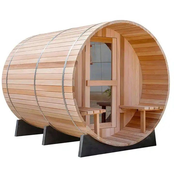 4 person Philippines Finnish wood drove outdoor sauna room - Steam Soothe