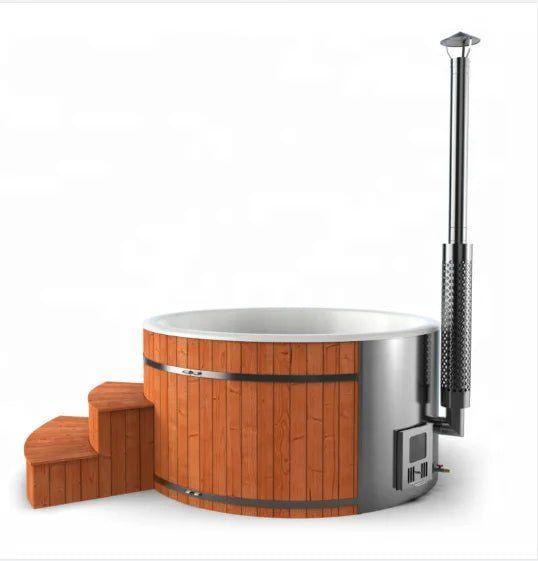 Canadian Wooden Hot Tub Spa - Ultimate Relaxation Experience - Steam Soothe