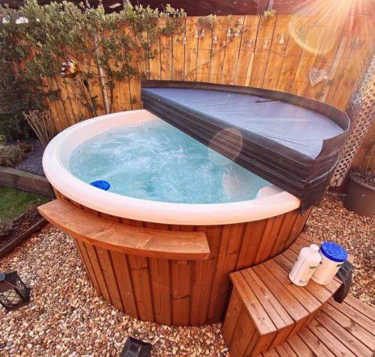Canadian Wooden Hot Tub Spa - Ultimate Relaxation Experience - Steam Soothe