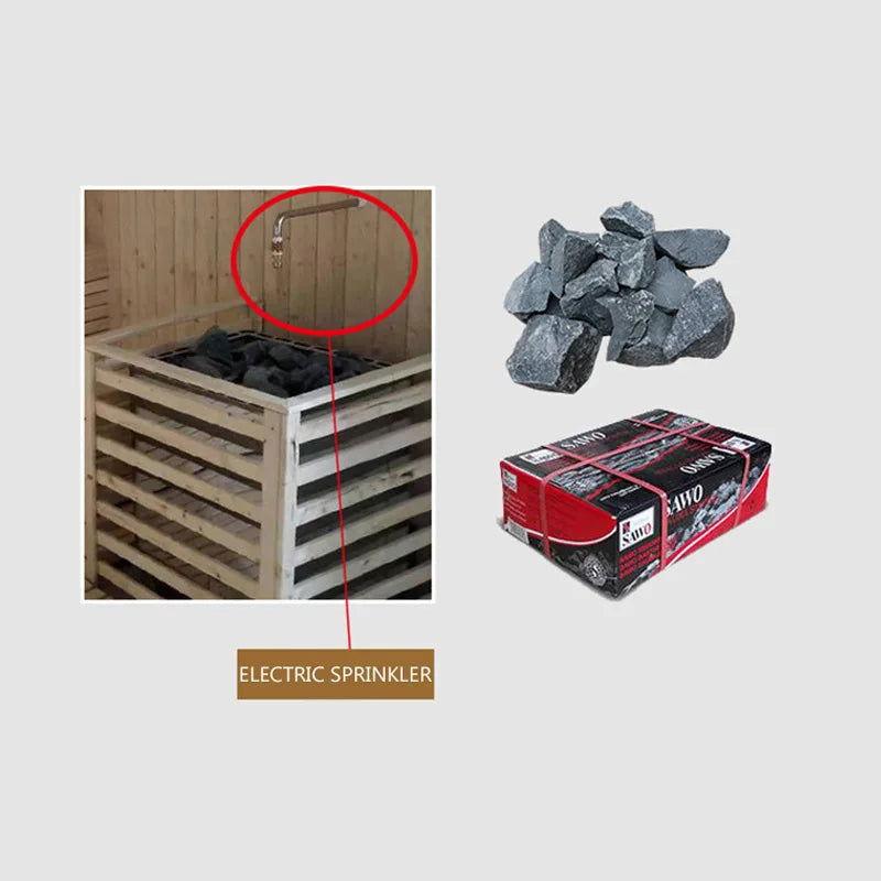 Sauna Stone For Sauna Room Accessories 16kgs/Carton High-quality Sauna Special Stone - Steam Soothe