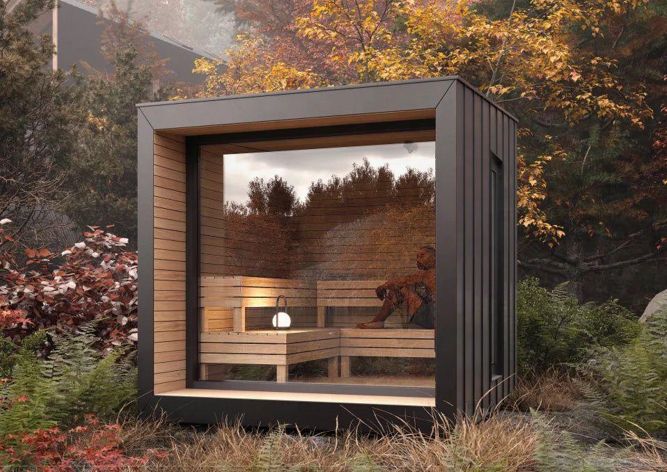 Customization High End Modern Design Wood Outdoor Sauna - Steam Soothe