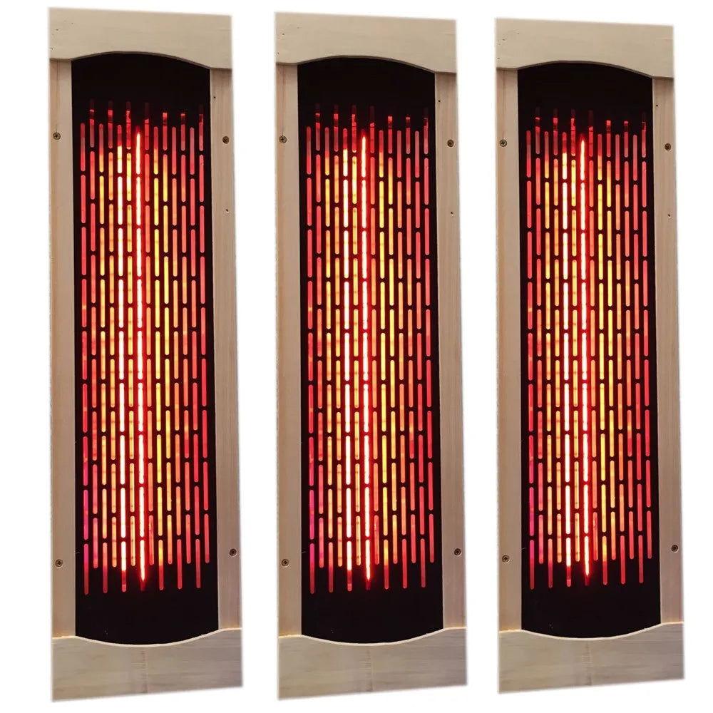 Full Ceramic Infrared Sauna Heater Tube Sauna Accessories Ceramic Sauna Heater Panel 220V - Steam Soothe