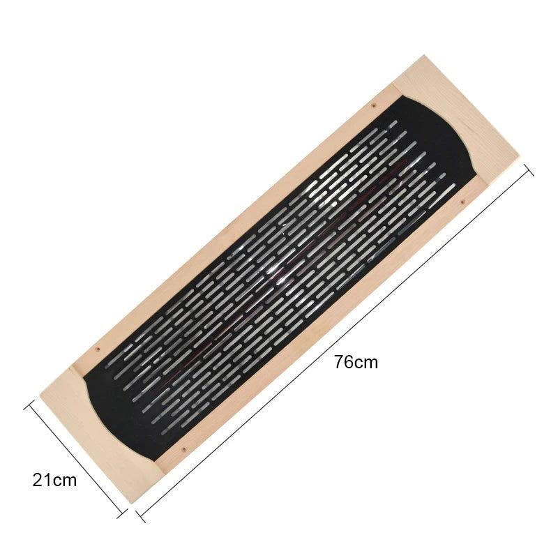Full Ceramic Infrared Sauna Heater Tube Sauna Accessories Ceramic Sauna Heater Panel 220V - Steam Soothe