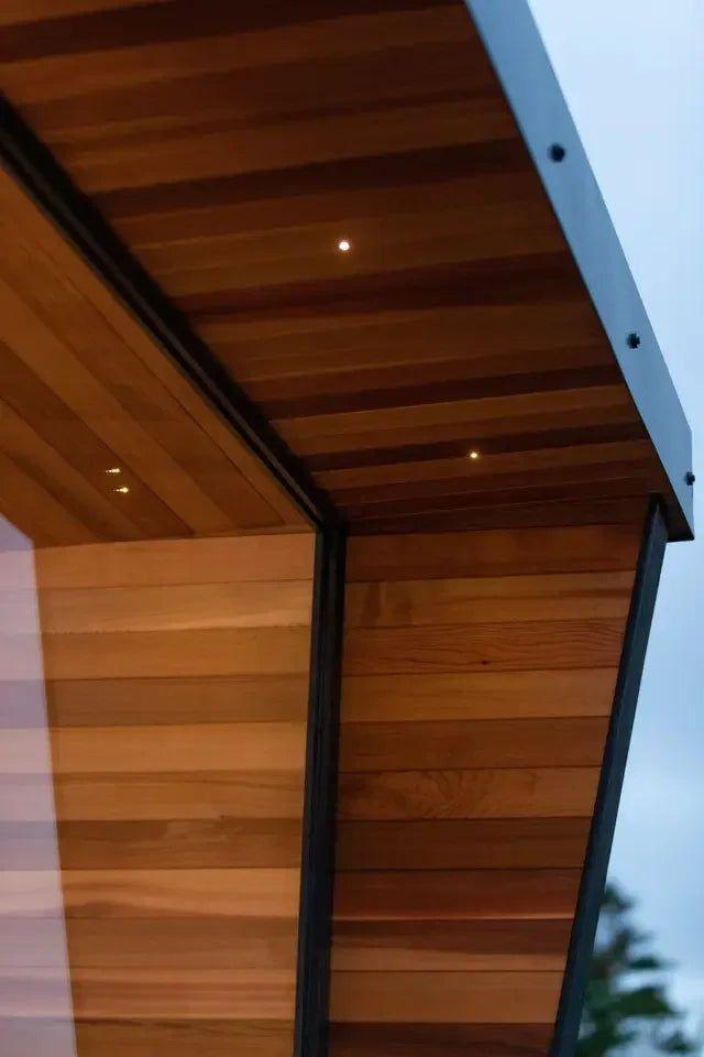 High end luxury customized Canadian hemlock outdoor traditional steam sauna wooden room - Steam Soothe
