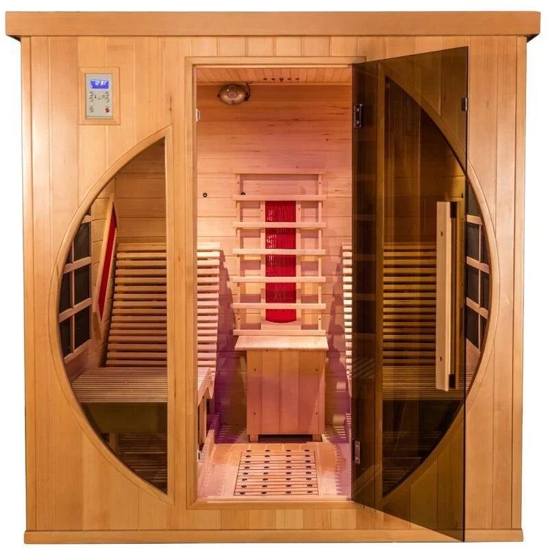 Hot sale indoor sauna room traditional dry sauna room indoor for sale - Steam Soothe