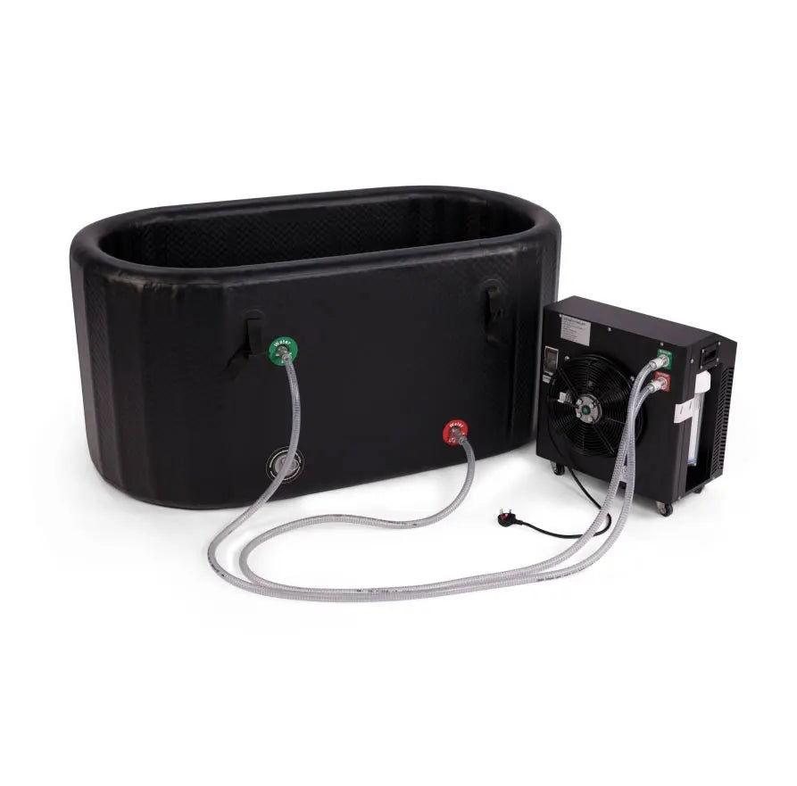 Portable Cold Plunge Ice Bath Tub System with Water Chiller - Steam Soothe