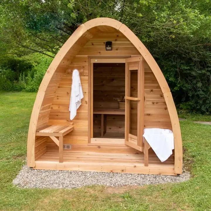 Cedar Pod Sauna - SteamSoothe