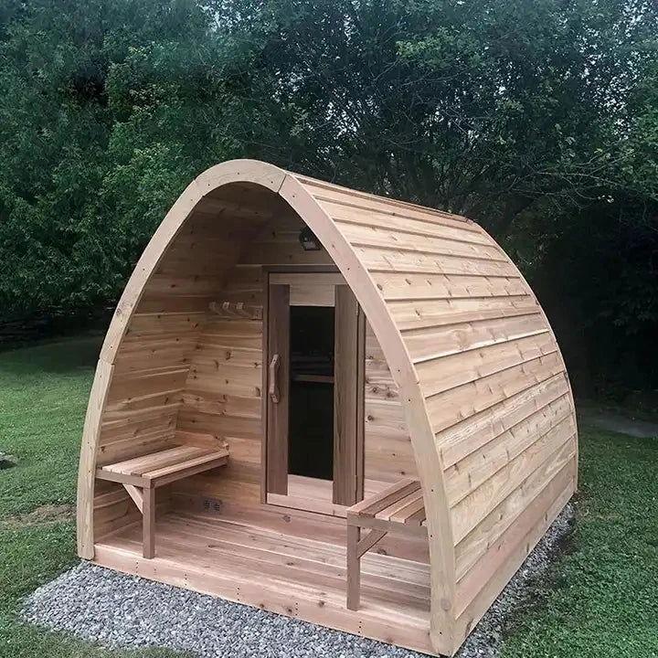 Cedar Pod Sauna - SteamSoothe