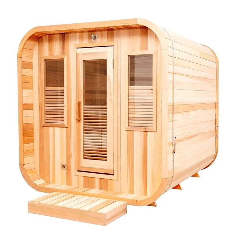 Wholesale Low Price 8 Person Traditional Outdoor Infrared Wet Steaming Sauna Room - Steam Soothe