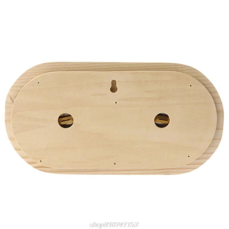 Wooden Sauna Thermometer: Temperature and Hygrometer Measurement - Steam Soothe