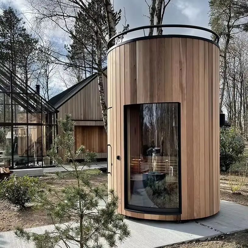 Outdoor sauna - SteamSoothe