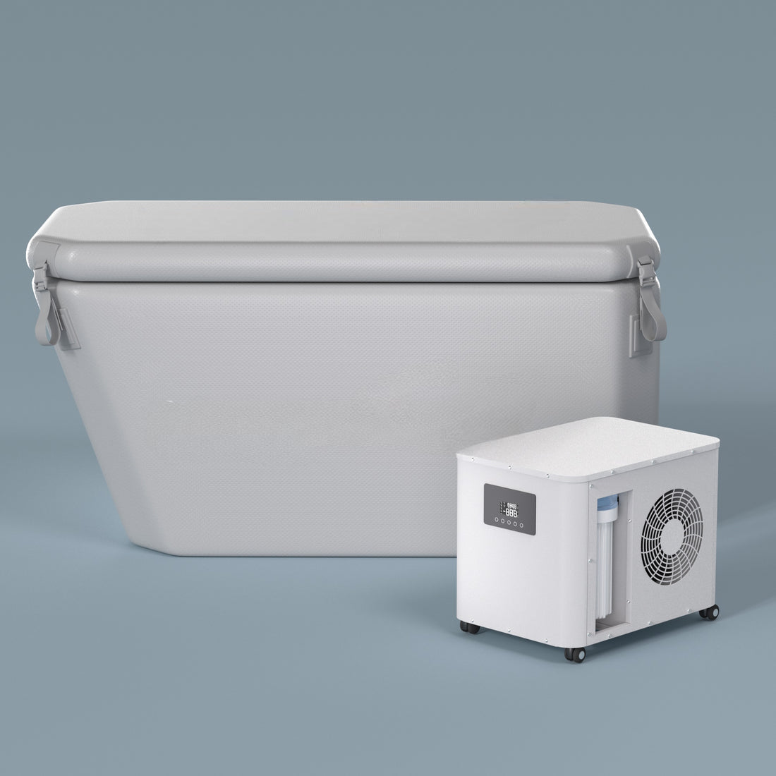 Cold Plunge with Chiller Steam Soothe