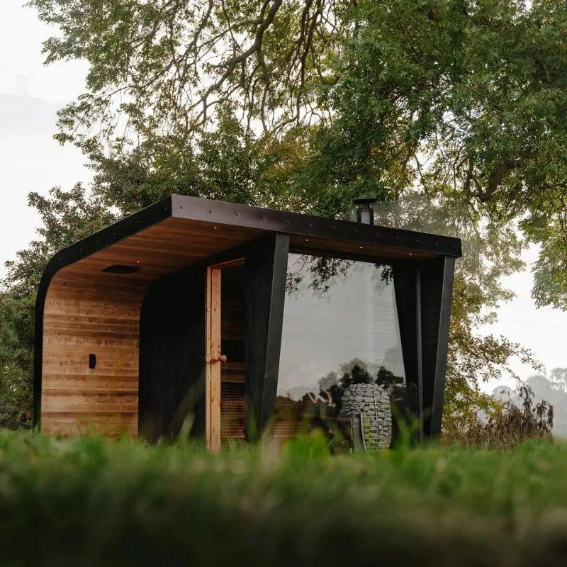 High end luxury customized Canadian hemlock outdoor traditional steam sauna wooden room - Steam Soothe 