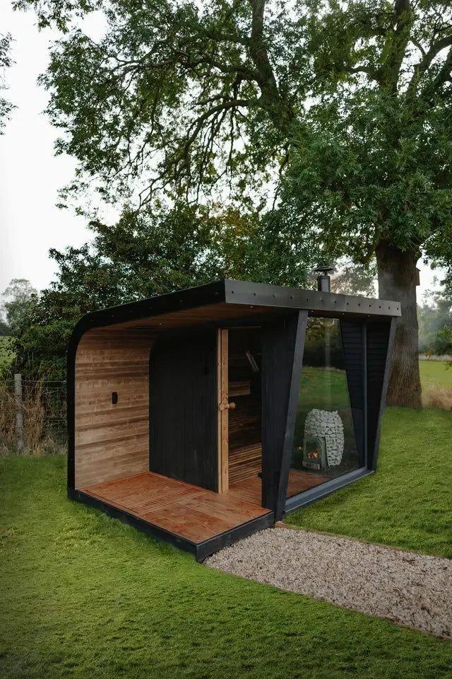 High end luxury customized Canadian hemlock outdoor traditional steam sauna wooden room - Steam Soothe 