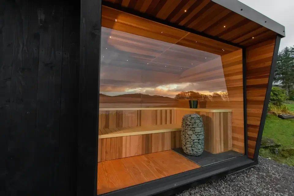 High end luxury customized Canadian hemlock outdoor traditional steam sauna wooden room - Steam Soothe 